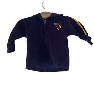PRO EDGE Unisex Kids “West Virginia” Zip Up Sweatshirt Hoodie / Size: 12 Months